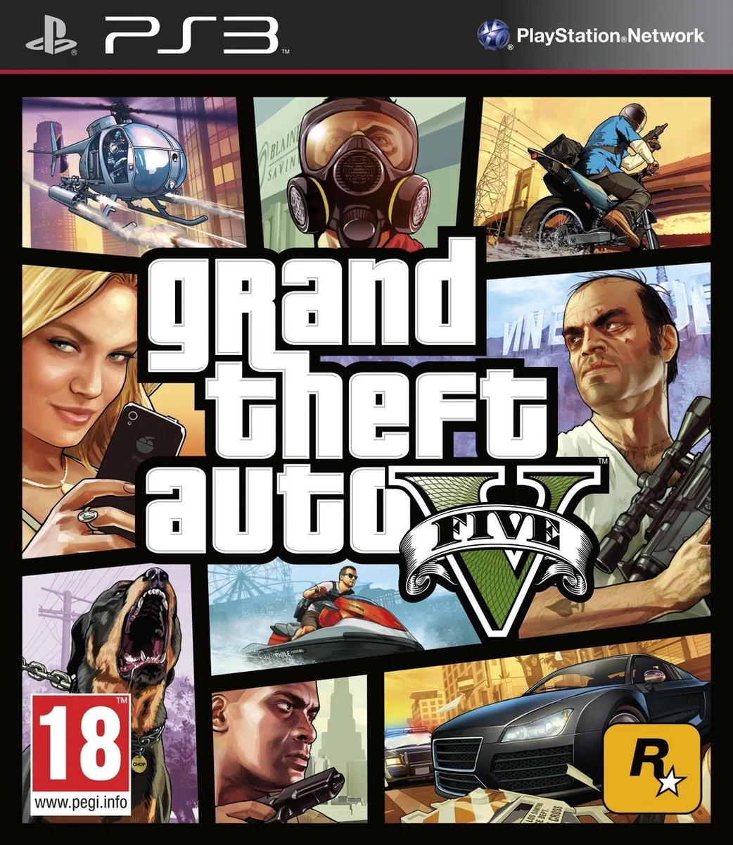 grand theft auto 5 voor de PS3