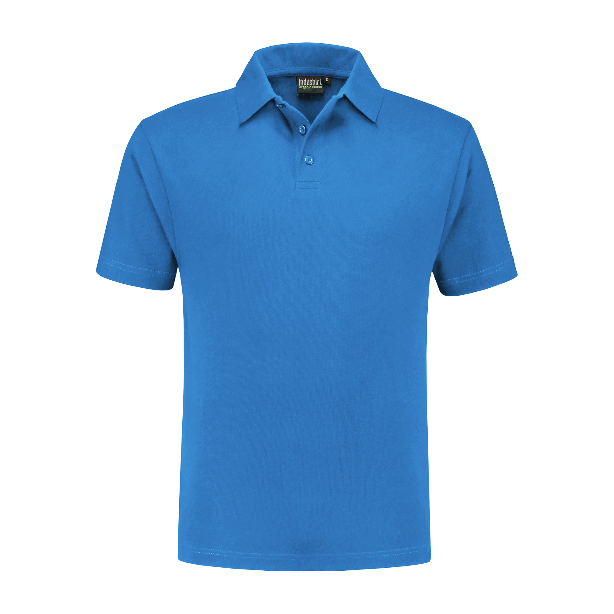 blauwe polo